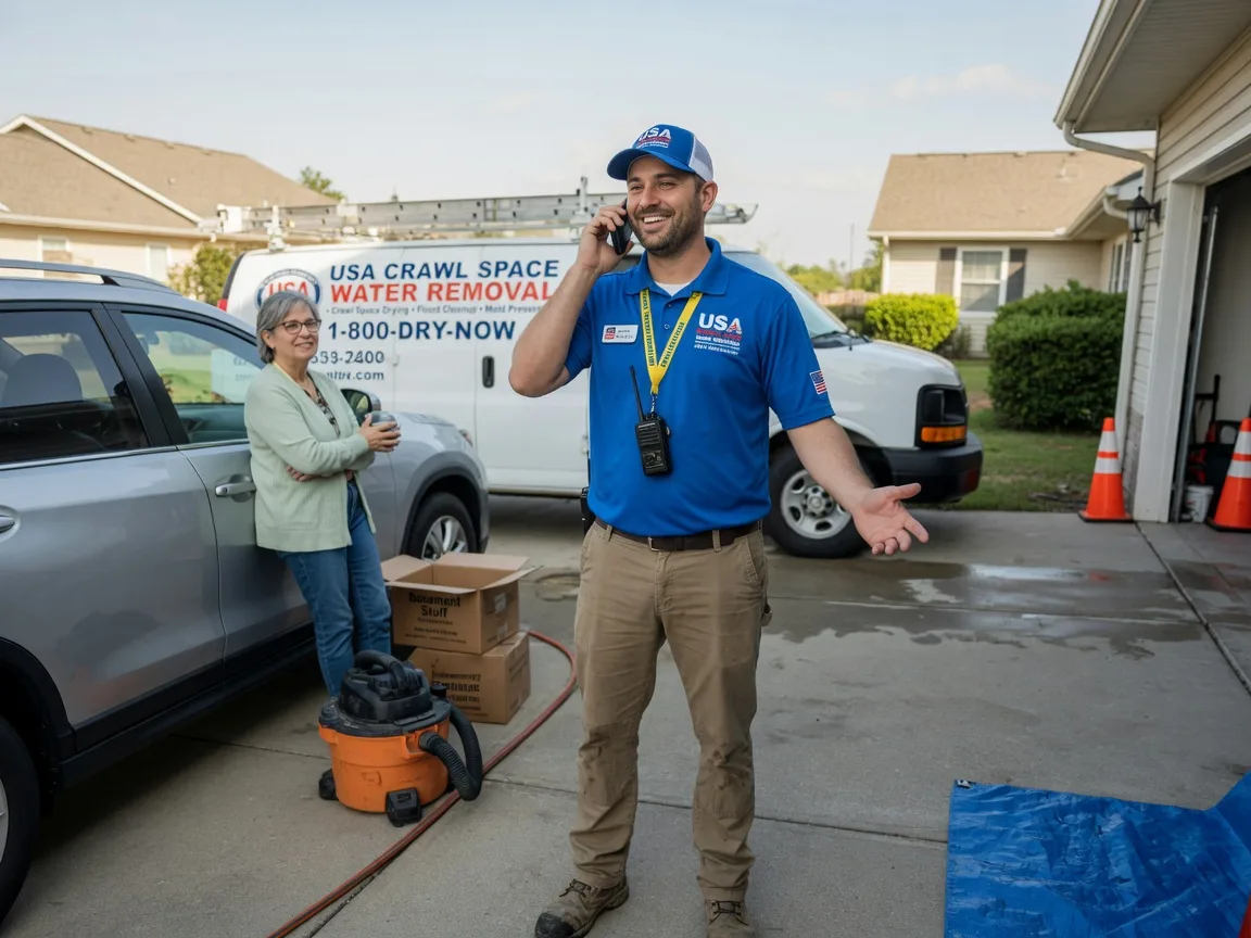 Crawl Space Water Removal Mauk, GA FAQs